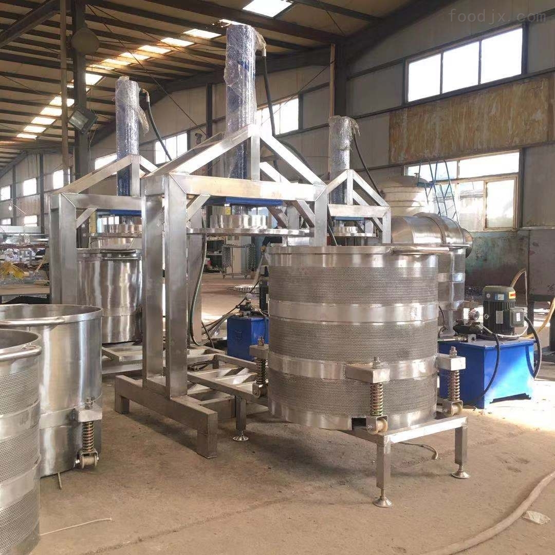 300L/30T蘿卜絲壓榨機與醬菜廠脫鹽機的協同應用